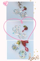 Free Home Imitation Zircon Stone Inlaid Drill Grip Drill button A2 hair accessories DIY alloy material accessories bar PUMP LOLITA