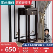 Youshang Yaxuan new Chinese style solid wood simple flower stand balcony multi-layer frame home living room floor flower pots