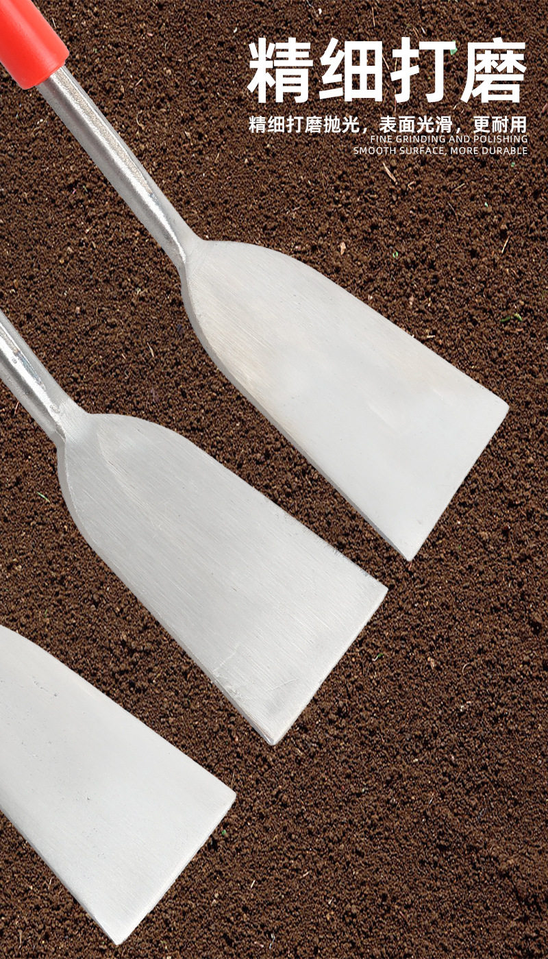 手工锻打蒜铲挖野菜加厚锋利专用户外挖土园艺挖荠菜盆栽小铲子
