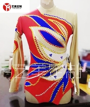 Art Beauty Custom Arena Gymnastics Suit Skills Bodybuilding Gymnastics competition Competitive Suit Performance Professional