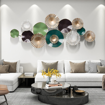 American wrought iron wall wall decoration wall creative porch living room new Chinese pendant home stereo decoration wall decoration