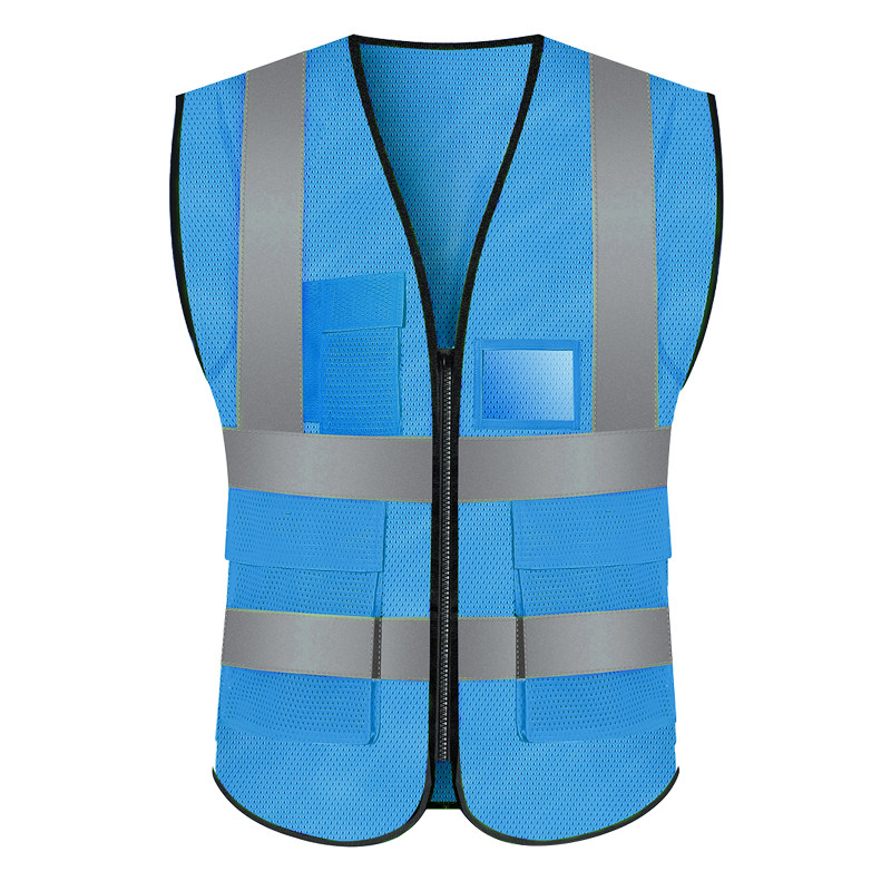 reflective vest vest construction site clothes driver car traffic safety night riding engineering vest customization