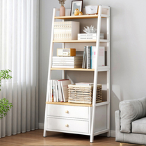 Bookshelves Shelf Shelves Landing Livingroom Ins Wind Bedroom Containing Rack Storage Racks Trapezoidal Show Shelf By Wall For Home Use