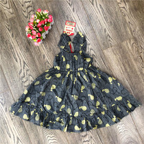 Attachments MILIBAM rice class childrens clothing MBOW72404A summer cotton breathable light and thin cool dress