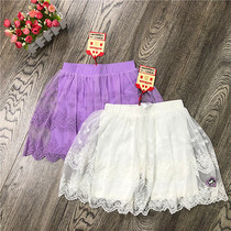 Attachments MILIBAM rice class childrens clothing MBWM62343H summer new fairy lace skirt pants
