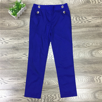 Attachment p Series PRTC62501M Commuter Comfortable Ladies ankle-length pants Straight Pants Slim Early Summer Thin Pants
