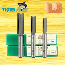 Tiger shark metric straight knife 1801 double-edged woodworking milling cutter slotting tool 1 4 Trimming machine head gong knife 6-16mm