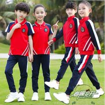 Kindergarten Garden Clothes Autumn Winter Clothing Primary School Childrens School Uniform Spring And Autumn Suit for men and women Childrens class Games serve three sets