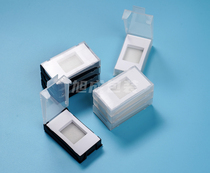 Single open CARBIDE blade box Knife grain box Single side push CNC blade box Milling blade Plastic packaging box