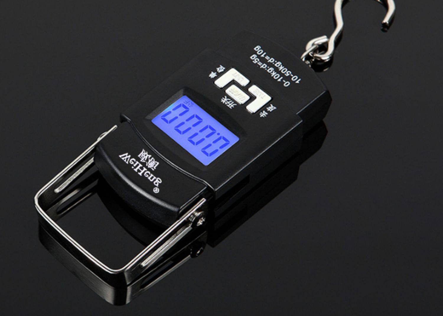 手提秤高精度50kg弹簧便携式电子秤家用买菜小型手拿快递勾称小秤