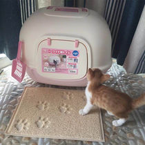 Alice cat litter basin large semi-fully enclosed cat cat sand basin excreting basin Alice cat toilet anti-splash