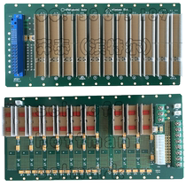 3U11 slot standard CPCI backplane system slot in the right power slot on the left support cpci power supply