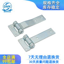 Daimke HT015 016 iron plated blue zinc folding hinge asymmetrical machinery box equipment hinge manufacturer direct