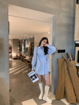 Martin Boots Womens Boots 20202020s new white boots British style mid-barrel thick soles Chelsea boots women tide