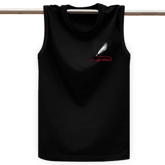 Summer sleeveless T -shirt men's pure cotton cotton shoulder sweat shirts loose, wide shoulder vest fitness sports large size basketball clothes
Summer sleeveless T -shirt men's pure cotton cotton shoulder sweat shirts loose, wide shoulder vest fitness sports large size basketball clothes