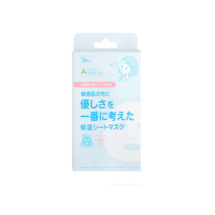 日本进口 ACNES LABO/艾康博 成分天然敏感肌用保湿面膜 1-3片