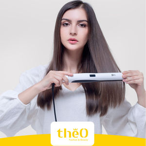 THEO电夹板直发器卷发棒直卷两用刘海熨板女小拉直板夹不伤发拉板
