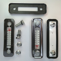 LS-5 type German SWL Imperial level gauge with thermometer M10 M12 thread 127mm long oil Standard