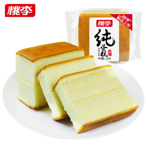 桃李纯蛋糕多口味720g 早餐食品营养鸡蛋糕点心网红零食手撕面包