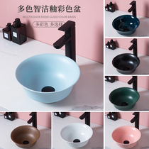 Color Taiwan small size ceramic wash basin kindergarten children washbasin toilet child wash basin