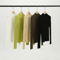 Rong Mei (ZZ0831531) 21 autumn word-of-mouth burst knitted base 18 needle merino wool multi-color