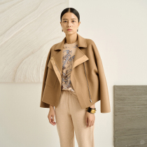 (DY0426361) skinny King Japanese EXCELLA wool cashmere double-sided coat