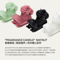 MATNUT "Fragrance Candle" scented candle shoe ornaments