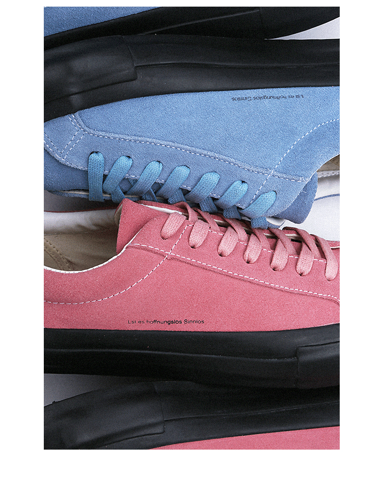 matnutblood藕粉雾霾蓝色低帮国潮板鞋休闲情侣鞋