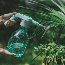 Electric Spray Pot Watering Watering Pot Green Transparency 1 5L Home Gardening Tool Plastic Charging Small Nebulizer
