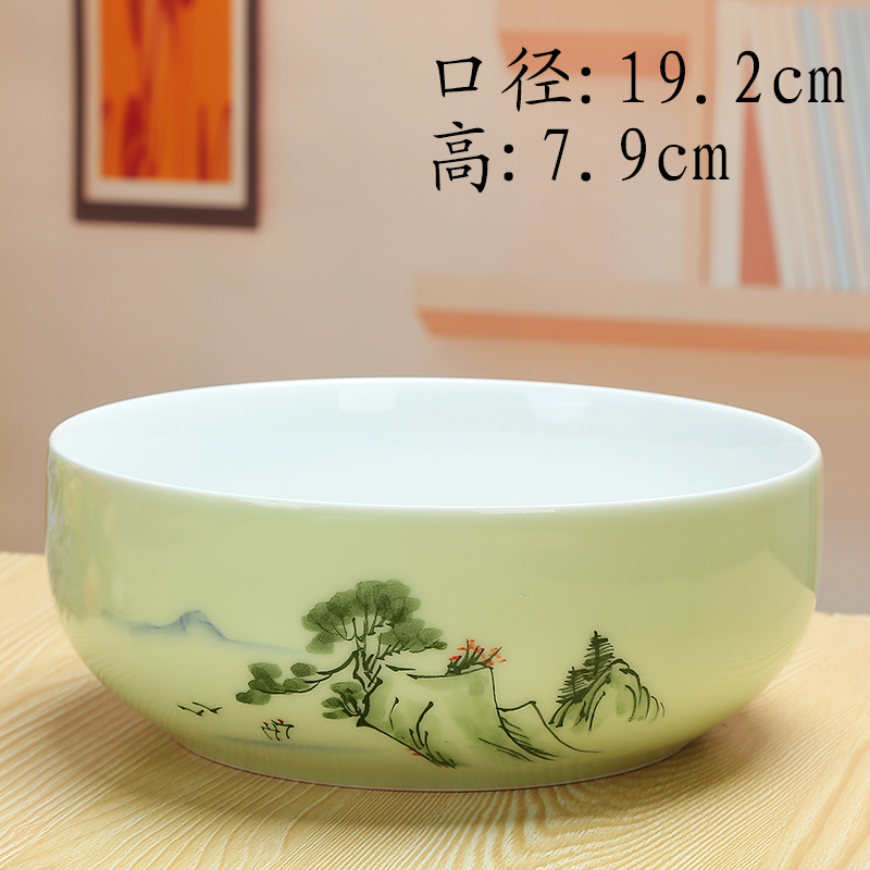 Celadon hand - made water raise refers to flower pot without hole copper vessels hydroponic grass lucky bamboo bowl lotus water raise a flower pot ceramics