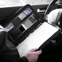 Multifunctional a4 folder zipper bag 4S Store Sales Manager sales talk clip signing this real estate folder data working interior designer volume room Business Board clip office supplies custom printed logo