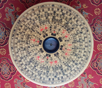 Inverted Head Gossip Gingko Wood Vanian Compass 5 Inch Pure Handmade Wooden Compass Non-Relic Ancient Method Portable