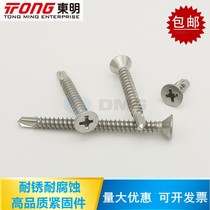 316 stainless steel DIN7504P sink head cross-tail screw tail flat head screw 4 4 8 5 5