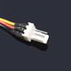 3 팬 확장 CPU 라디에이터 확장 케이블 3 핀 CPU 팬 확장 케이블 3P 원 포인 3 팬 확장 CPU 라디에이터 확장 케이블 3 핀 CPU 팬 확장 케이블 3P 원 포인