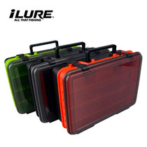 Alua bait box Double-layer portable small path sub box Large special multi-functional Mino double-sided storage bait box