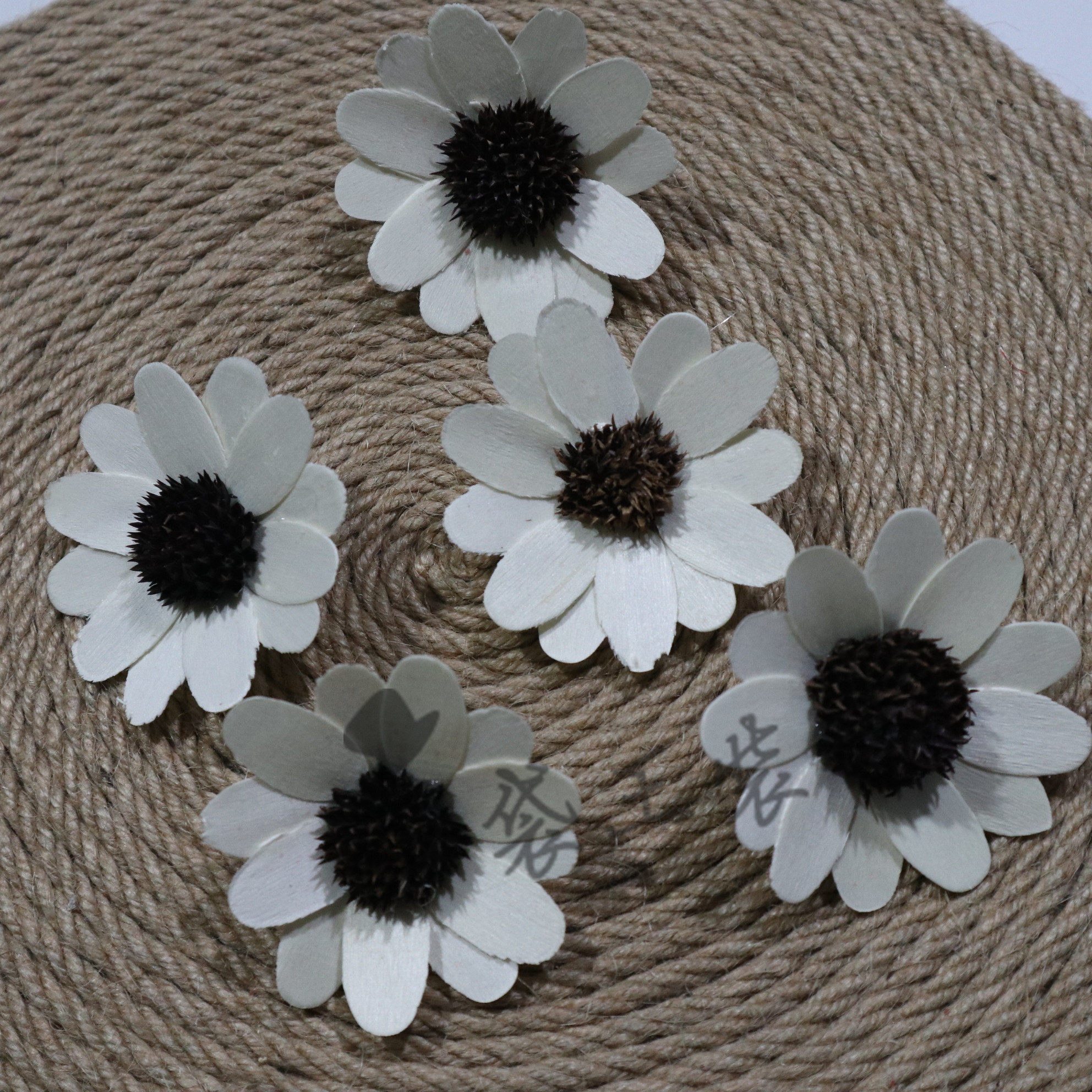 diy创意复古麻绳圆盘 幼儿园墙面装饰环创手工作品材料吊饰壁挂饰