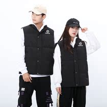 Male and female couples dress pure cotton waistcoat Winter outside wearing sleeveless waistcoat Shoulder Jacket can print usana clothes Pax