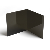 Acrylic board black transparent 2-8mm plexiglass plate Black Brown led display chassis side through board customization