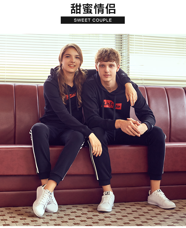 【预售】特步男女情侣板鞋秋季新品休闲透气男