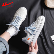 Huili Womens Shoes 2021 New Spring Joker Student Sports Leisure Explosions 2020 Flat Small White Shoes Board Shoes