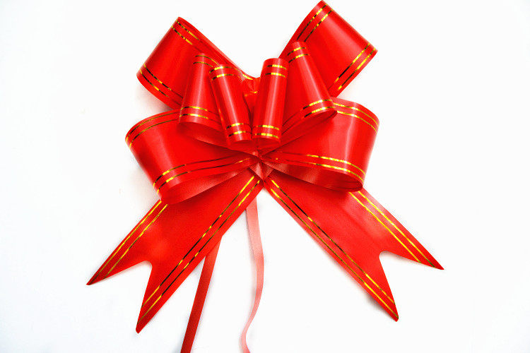 50婚车手拉花100条拉花彩带蝴蝶结大号批.发汽车新车扎结婚庆礼品