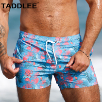 TADDLEE Downable Mens Beach Pants Seaside Casual Speed Dry Shorts Resort Spa Flat Corner Swimming Pants Men
