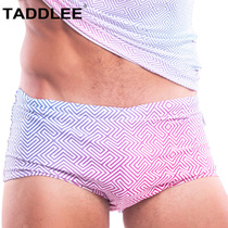 TADDLEE swimming trunks mens triangle quick-drying adult swimsuit hot spring sexy mens tide swimming trunks low waist seaside