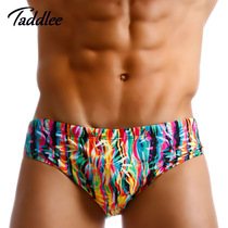 TADDLEE swimming trunks mens triangle mens hot spring anti-embarrassing swimming trunks large size loose fattening swimsuit