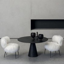 Designer Furnishings Metal Leaning Back Chair Hotel Decent Board House Sale Office Cafe Reception Light Lavish Dining Chair Casual Chair