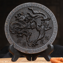 Take a 99 yuan Dahongpao Dragon Phoenix tea cake to send tea tray Wuyi rock tea Oolong tea collection gift