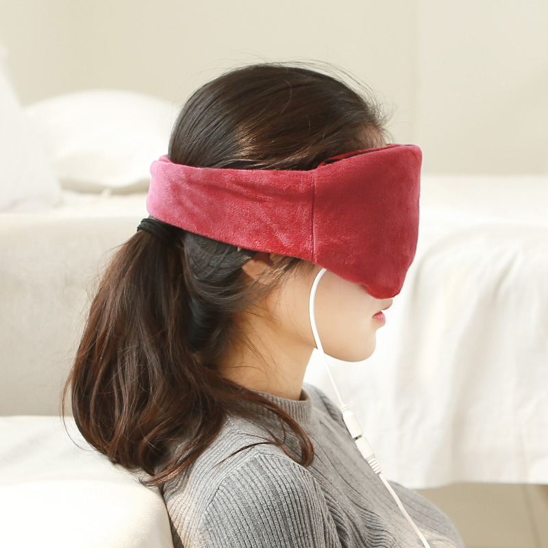 猴夫人电热敷蒸汽眼罩冷热敷睡眠遮光透气女护眼usb眼罩睡觉眼罩