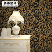 Nordic personality simple modern water ripple PVC waterproof wallpaper KTV living room bedroom clothing shop wallpaper