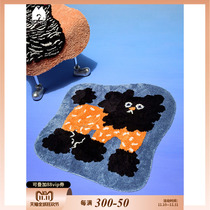 (Aoyama Shimei Xmao ⁇ 惠) Tokyo artist cooperation water-sucking anti-skid blanket Teddy cute girl blanket