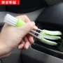 Xe đa chức năng đúp head brush điều hòa không khí cửa thoát khí làm sạch bàn chải bàn phím máy tính bàn chải xe công cụ làm sạch nguồn cung cấp chổi cọ rửa xe ô tô